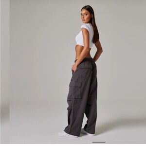 Talentless Women's Steel Gray Cargo Pants